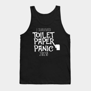 Toilet Paper Panic 2020 Tank Top